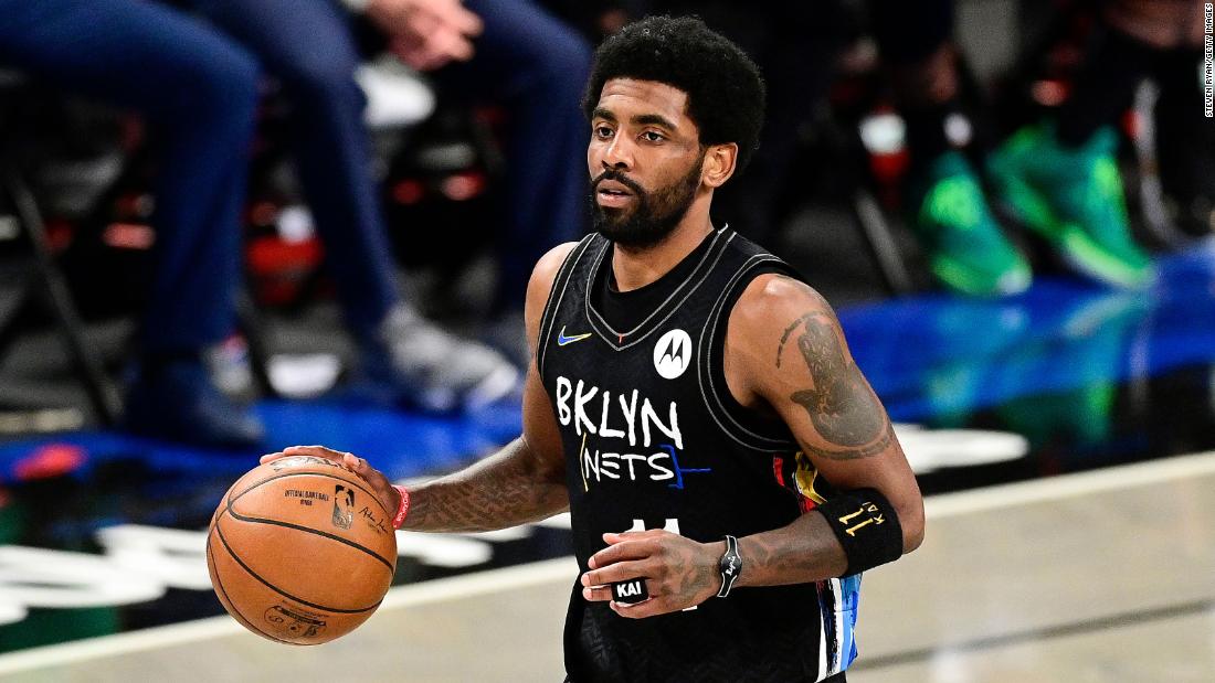 Brooklyn Nets say Kyrie Irving will not play until vaccination