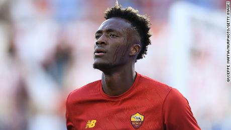 Former Chelsea player Tammy Abraham, who now plays for AS Roma, says he has been vaccinated.