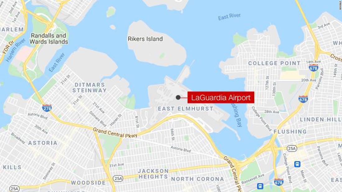 LaGuardia Airport: A passenger is in custody after exhibiting ‘suspicious and erratic behavior’ aboard American Eagle flight, air carrier says