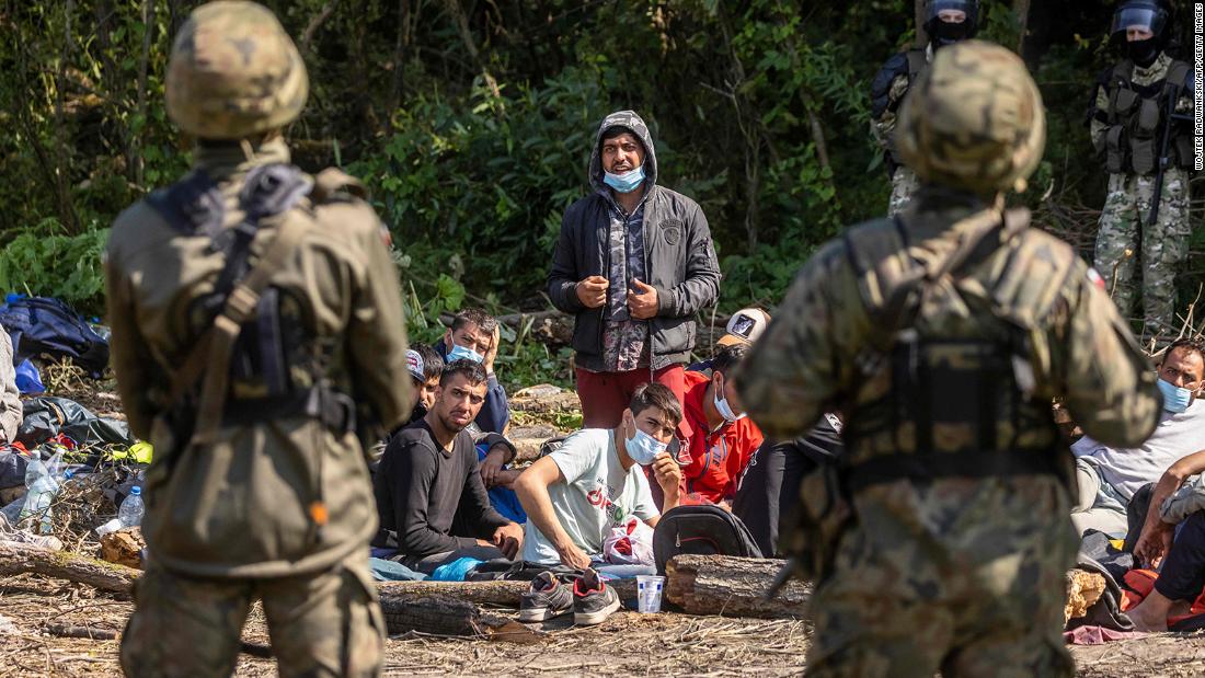 Record number of people attempt to cross the border between Poland and Belarus, officials say