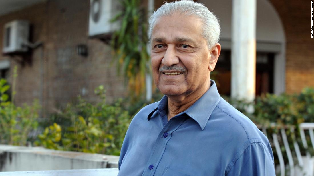 Father of Pakistan's nuclear program Abdul Qadeer Khan dies at 85