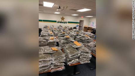 About 770 pounds of &quot;high grade marijuana&quot; was found in a mini-storage facility in Viera, Florida. The Brevard County Sheriff&#39;s Office is now looking for the &quot;rightful owner.&quot; 