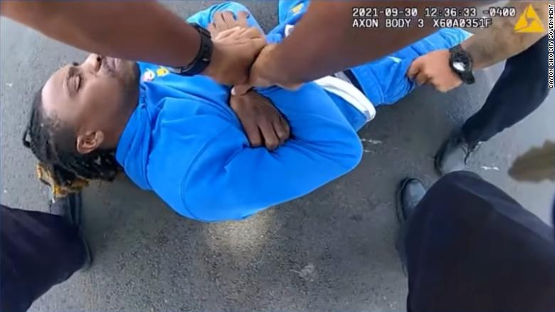 Bodycam video shows Dayton, Ohio, police officers dragging a Black paraplegic man out of his car during a traffic stop