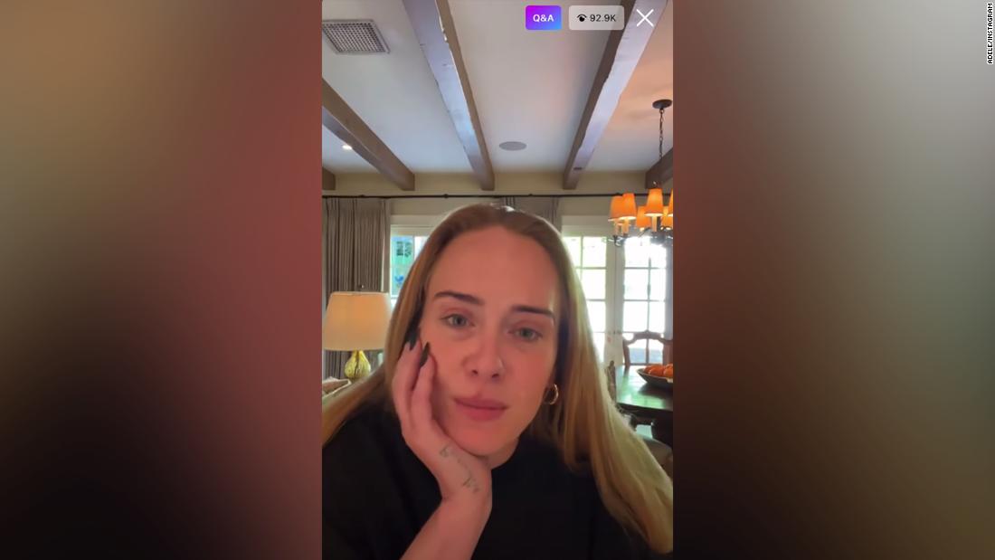 Adele on Instagram Live was everything