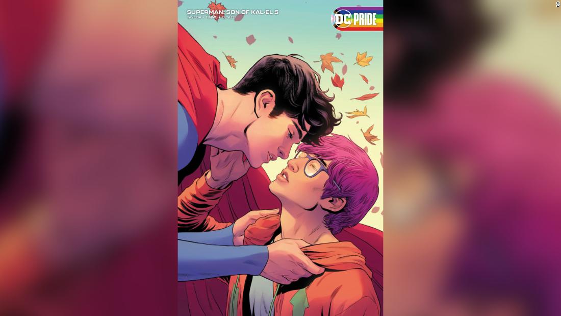 Jon Kent Superman Comes Out As Bisexual In An Upcoming Dc Comic Cnn