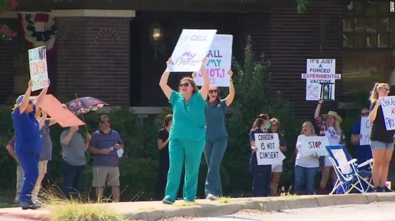 Hospital workers willing to lose their jobs instead of getting vaccine