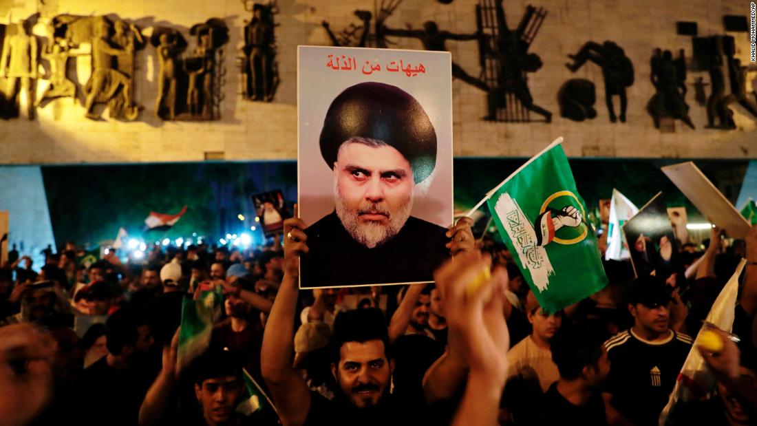 Cleric Sadr wins Iraq vote, former PM Maliki close behind, officials say
