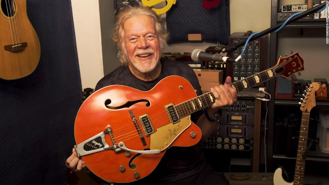 Rock star Randy Bachman's treasured Gretsch guitar was stolen 45 years ago. An internet sleuth helped find it