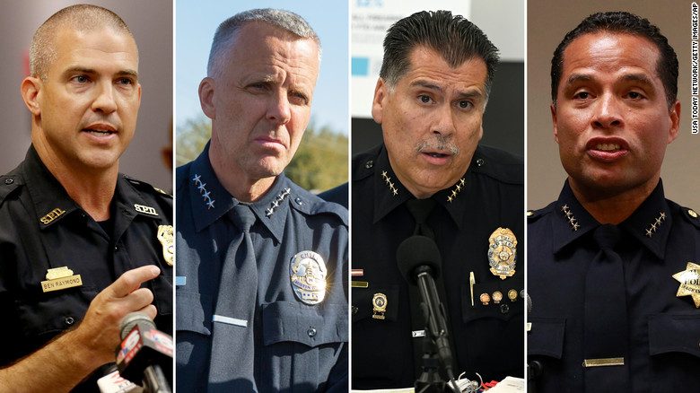 Police chiefs are leaving departments at a higher rate than previous years