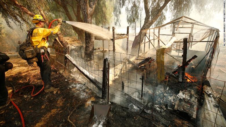 ‘Main constraint’ for firefighters battling the Alisal Fire in California is heavy winds fueling the flames, officials say