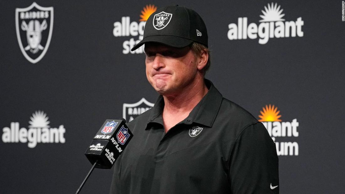 Jon Gruden removed from Tampa Bay Buccaneers’ Ring of Honor following resignation – CNN