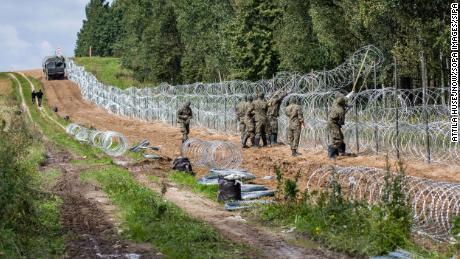 Razor wire fence along Poland&#39;s border with Belarus will be replaced with a wall, according to plans under discussion.