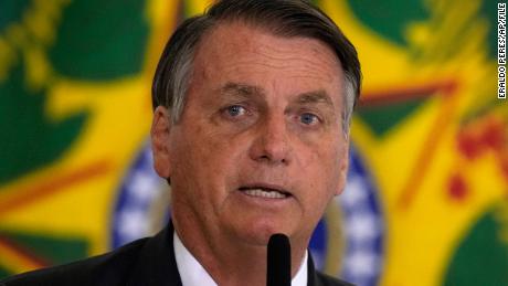 Brazilian President Jair Bolsonaro has said he will not have the Covid-19 vaccine  (AP Photo/Eraldo Peres, file)