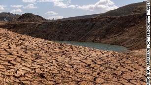 Drought conditions in California this summer were the worst on record