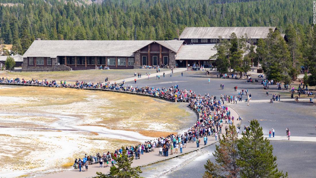 Yellowstone sets September and yeartodate attendance records CNN Travel