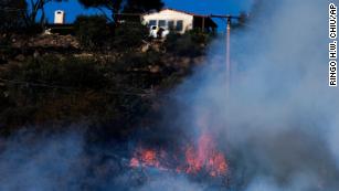 California&#39;s Alisal Fire threatens power outages, prompts evacuations and sparks concerns over Ronald Reagan&#39;s Rancho del Cielo