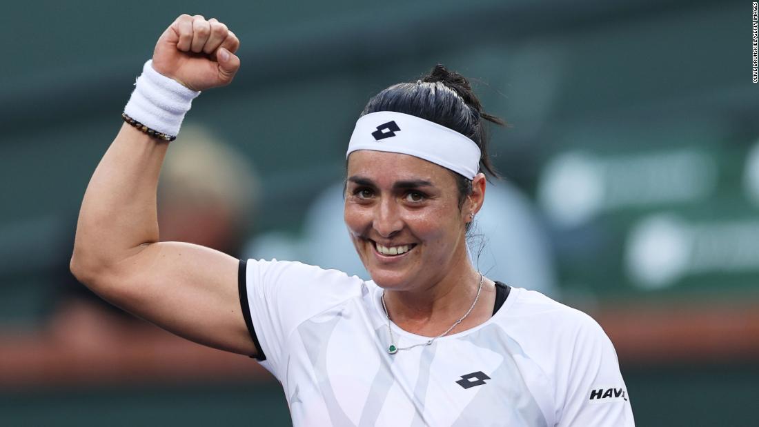 Ons Jabeur becomes first Arab tennis player -- male or female -- to break into the top 10 in singles