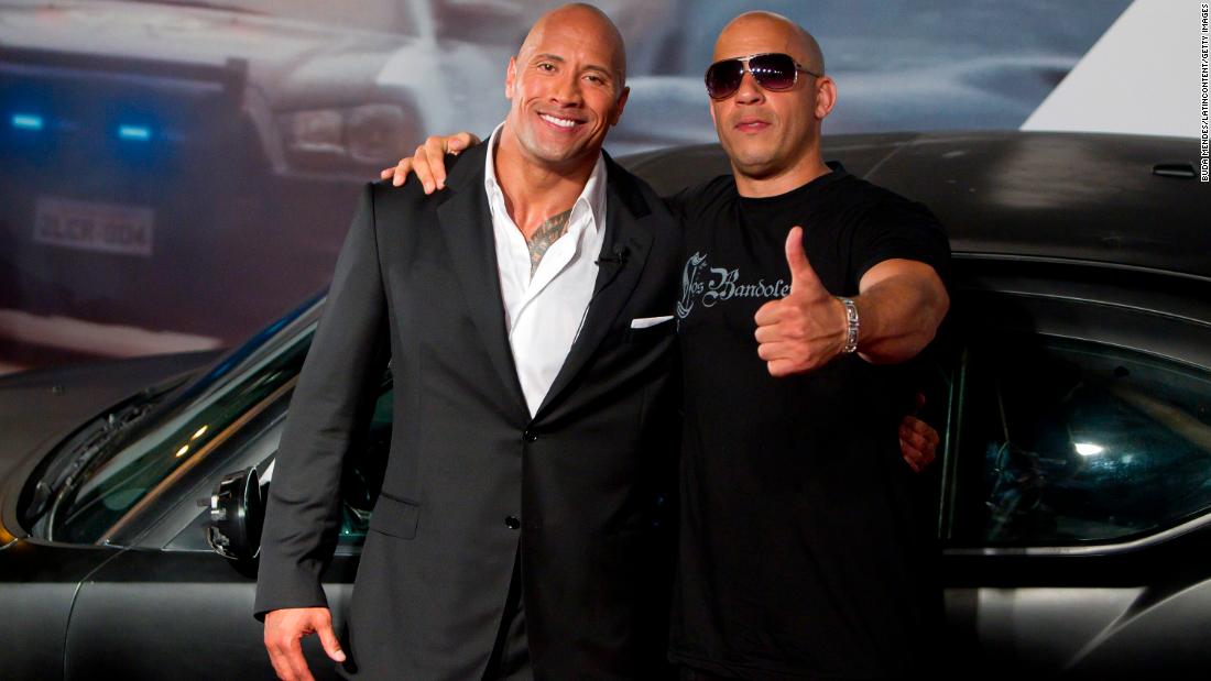 Dwayne Johnson quiso decir lo que dijo sobre Vin Diesel