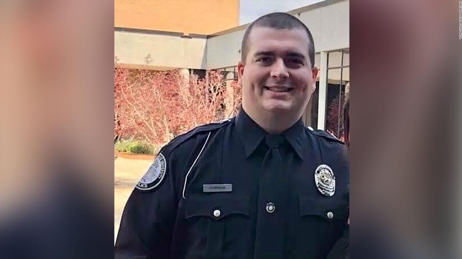 Georgia policeman Dylan Harrison shied away from a profession change ...