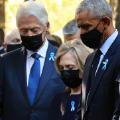 bill clinton 911 moment of silence 