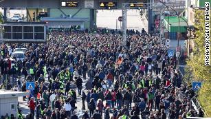 Thousands protest as Italy&#39;s Covid pass becomes mandatory for workers