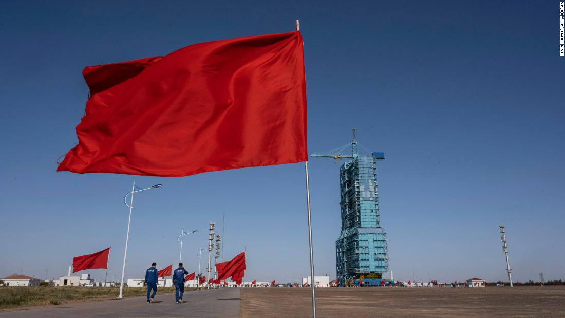 China's historic mission arrives at new space station