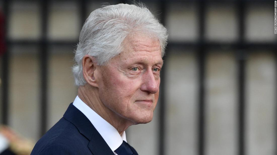 President Clinton is expected to be discharged Sunday, spokesperson says