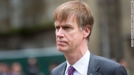 Stephen Timms arrives at the service of prayer and remembrance to commemorate MP Jo Cox at Westminster Abbey on Monday, June 20, 2016.  
