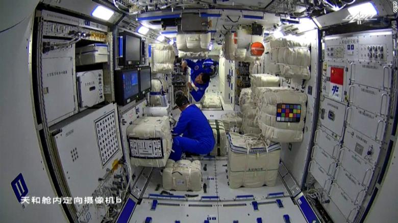 China to send crew to soon-to-be completed space station