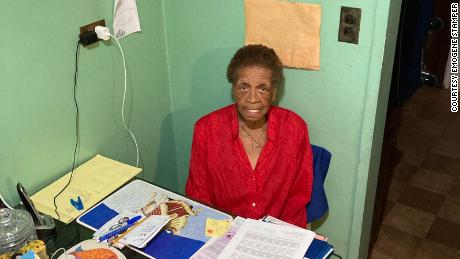Emogene Stamper, of the Bronx, New York, became ill with Covid-19 in March.