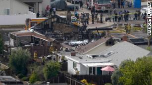 California couple&#39;s home was destroyed Monday by a small plane crash that killed at least two people