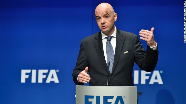 Gianni Infantino sees 'great evolution' in Qatar human rights