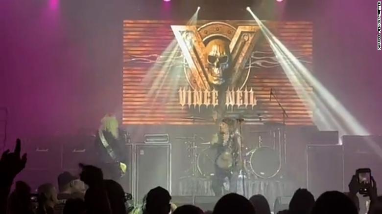 Vince Neil hurt in fall from stage at Tennessee rock festival