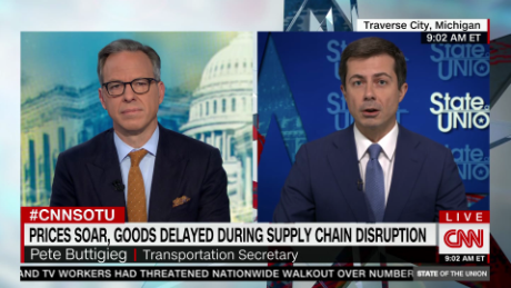 Buttigieg: Supply chain woes will stretch into next year