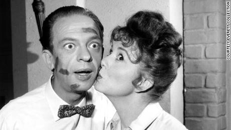 Don Knotts with Betty Lynn on &quot;The Andy Griffith Show&quot; 1960-68