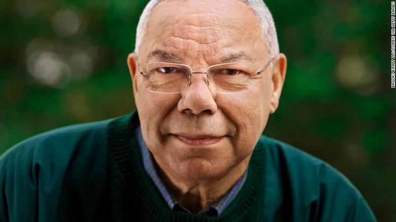 Colin Powell at his home in Virginia. 