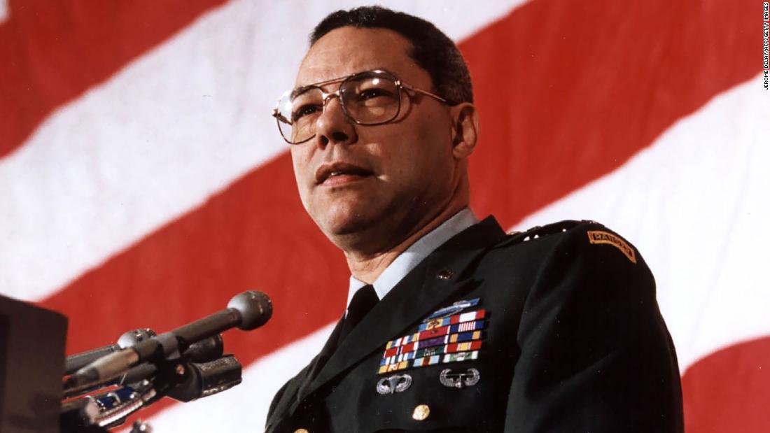 Colin Powell “will be remembered as one of our great Americans”