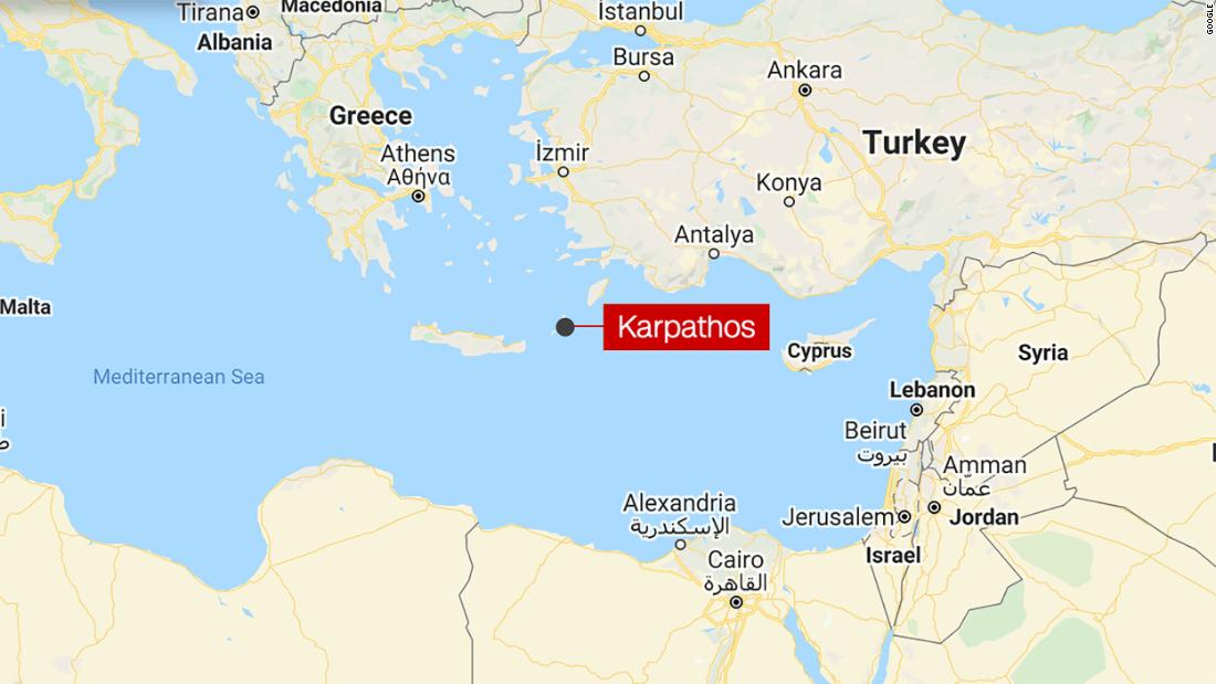 Quake off Greece's Karpathos shakes eastern Mediterranean