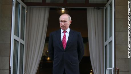 Russian President Vladimir Putin is seen in Sochi, Russia, in September. 