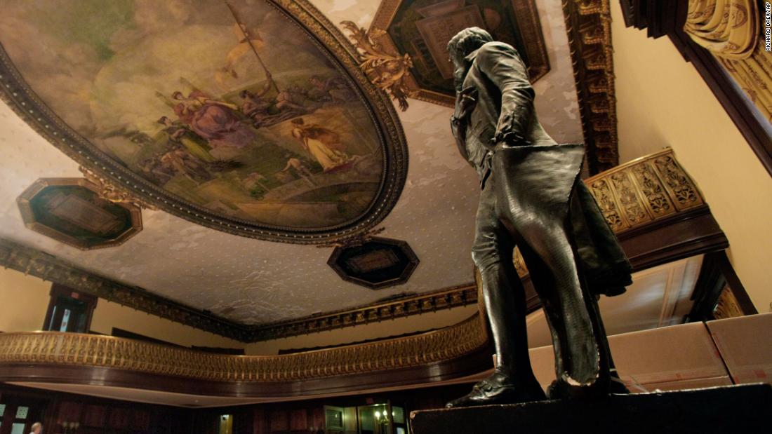 New York City to remove Thomas Jefferson statue from legislative chamber by year's end