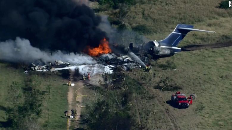 1 injury reported after plane crash in Waller County, Texas