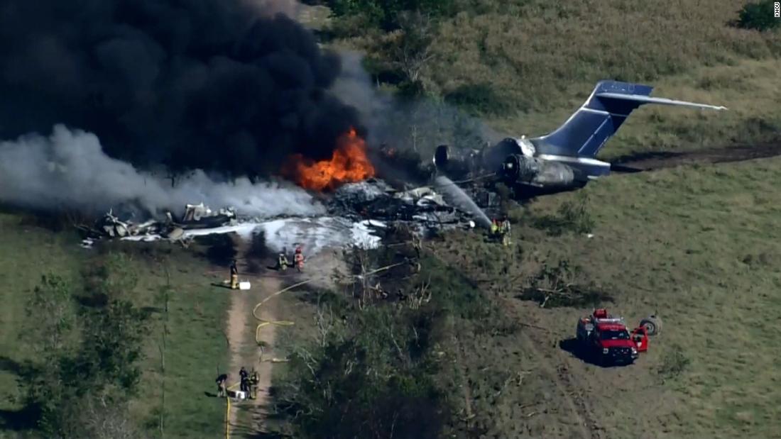 1 injury reported after plane crash in Waller County, Texas