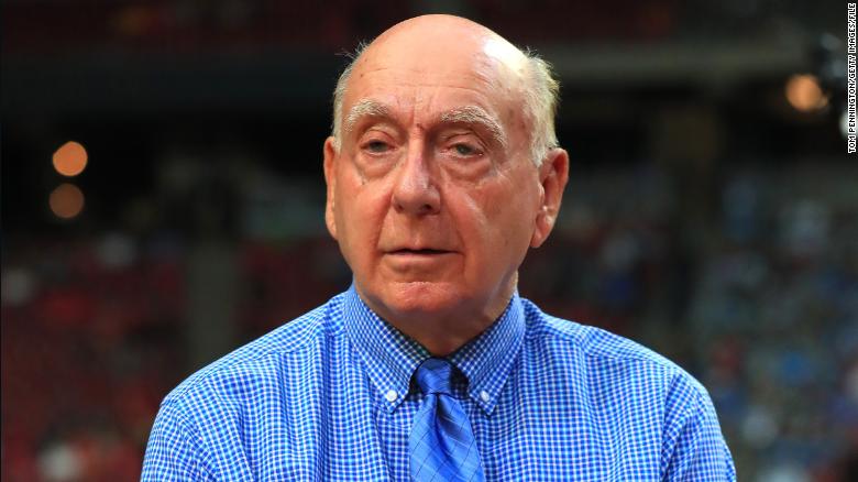 Dick Vitale says he has lymphoma and will have 6 months of chemotherapy