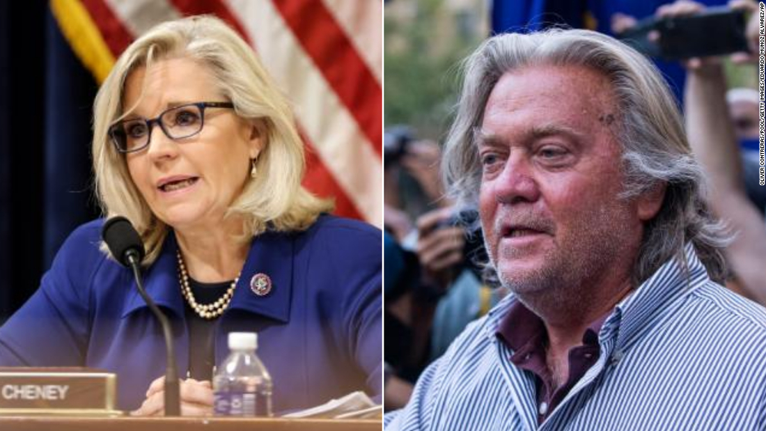 Liz Cheney accuses Bannon of planning capitol insurrection