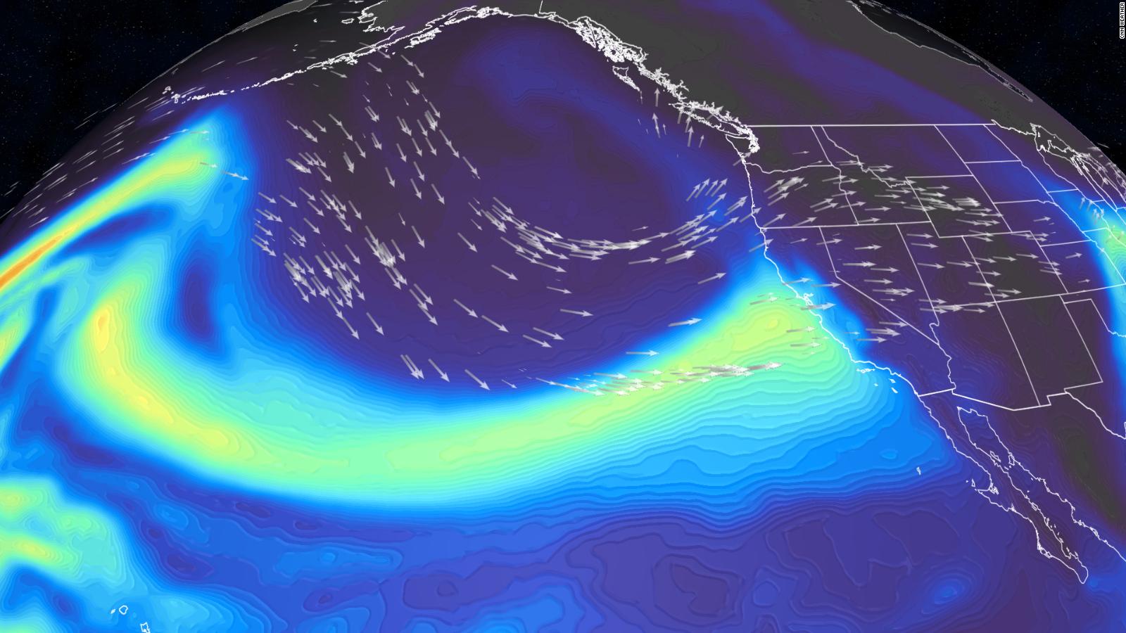 Level 5 atmospheric river to unleash flooding across droughtstricken