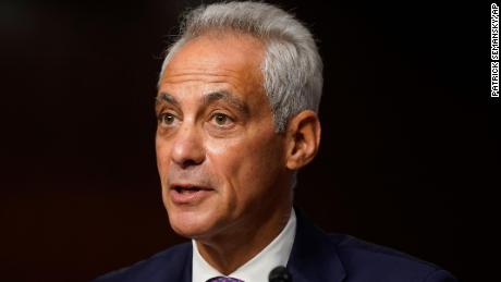 Rahm Emanuel, Biden's nominee to be envoy to Japan, indicates China would be a central focus of the job 