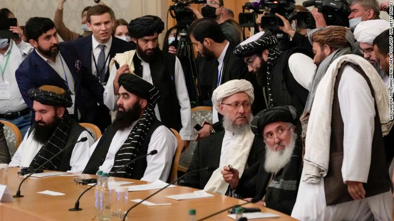 Taliban wins backing for aid at Moscow talks, with regional powers saying US and allies should pay
