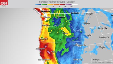 Multiple storms will bring flooding and mudslide potential to West Coast