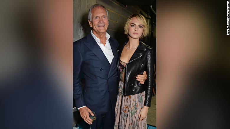 Cara Delevingne’s father suggests she was named after in-flight magazine