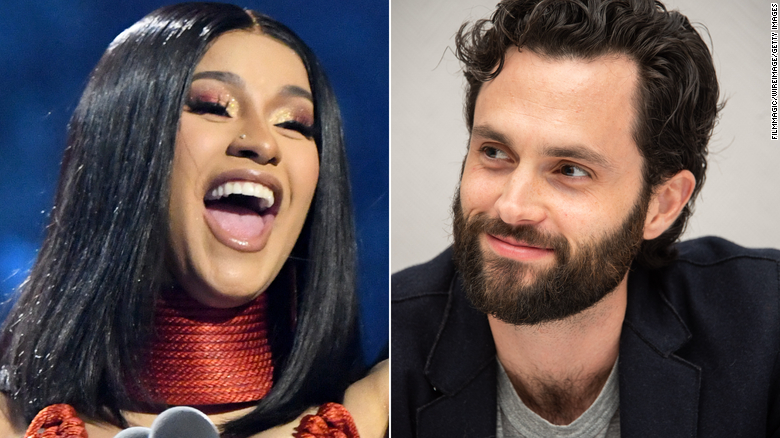 Cardi B and Penn Badgley are the Twitter friendship we didn’t know we needed